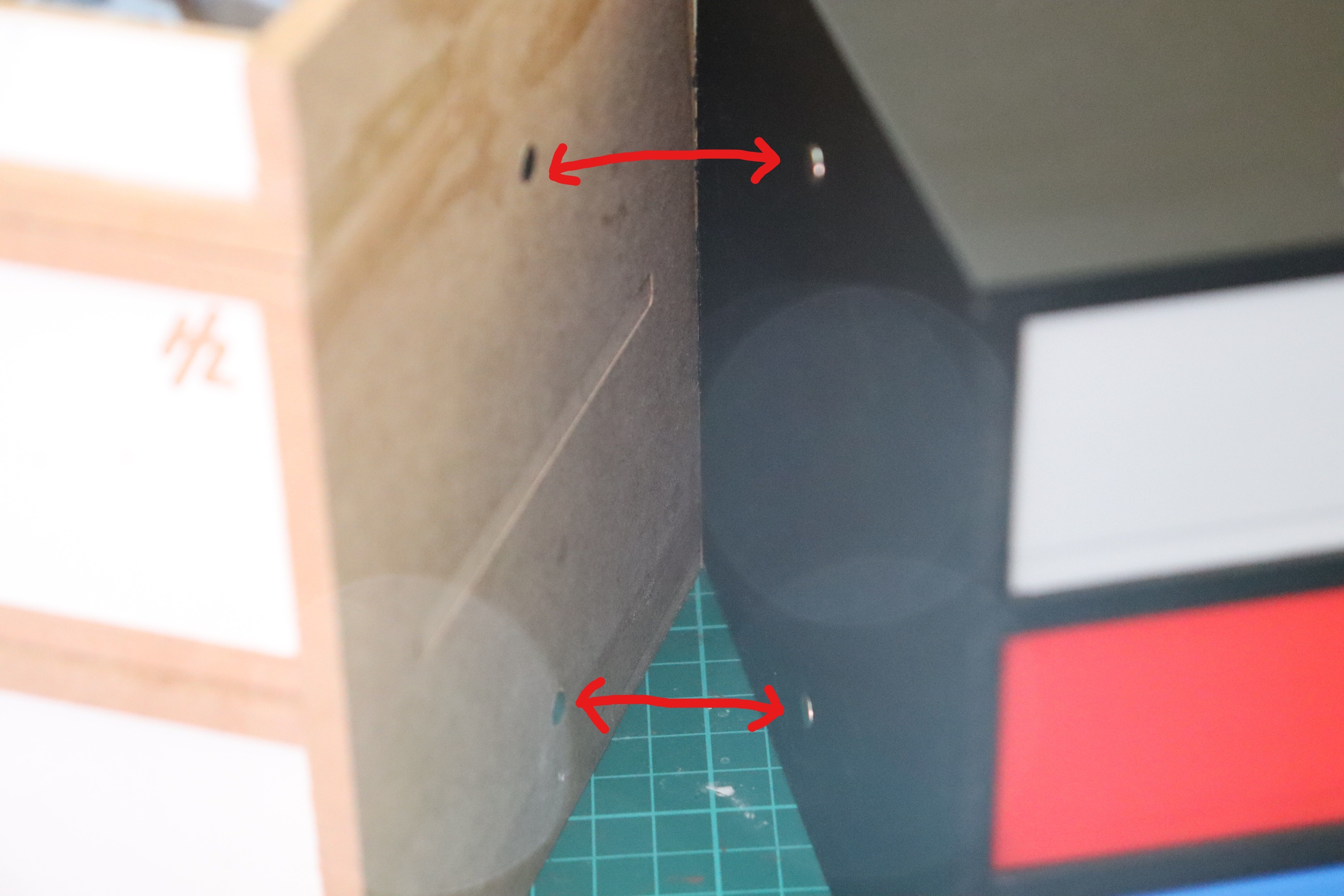 012ME Triangular 2 Drawer End Unit 3D print model_9