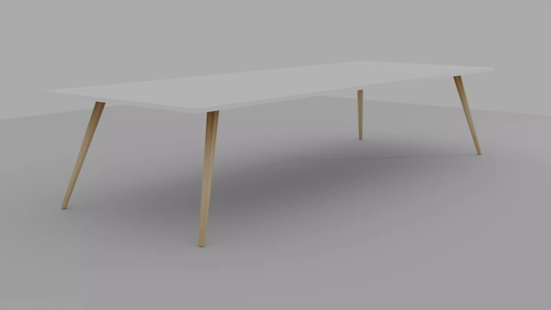 Modern table Free 3D model