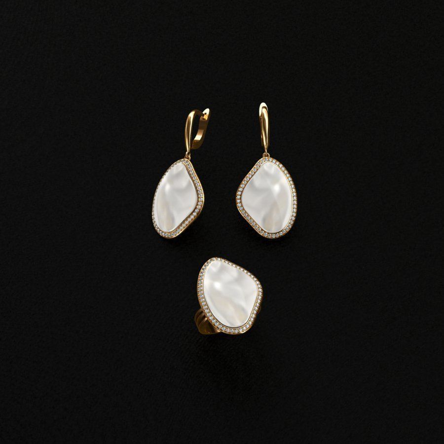 Ring and Earrings