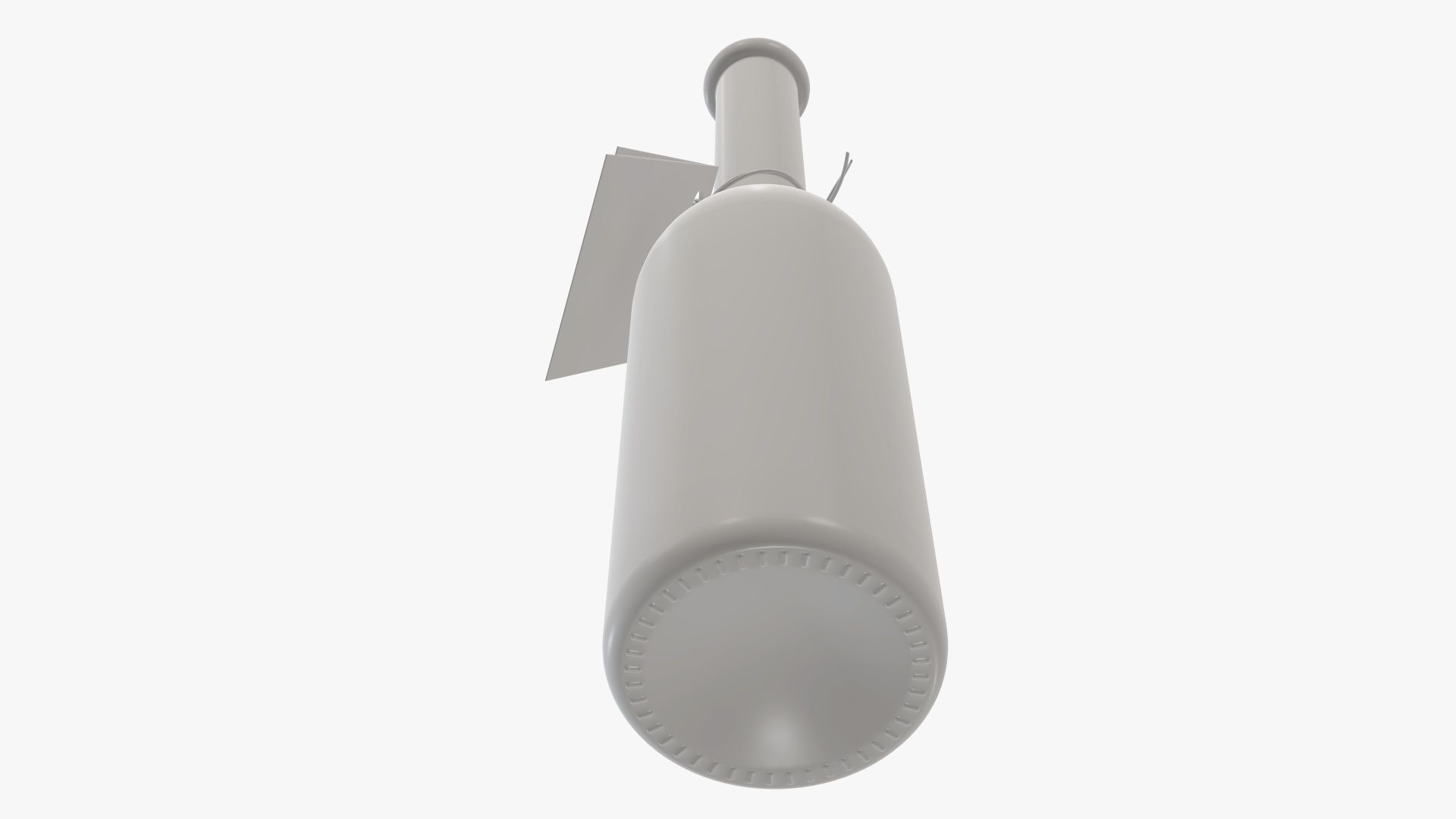 Liquor bottle 10 cl 3D model_10