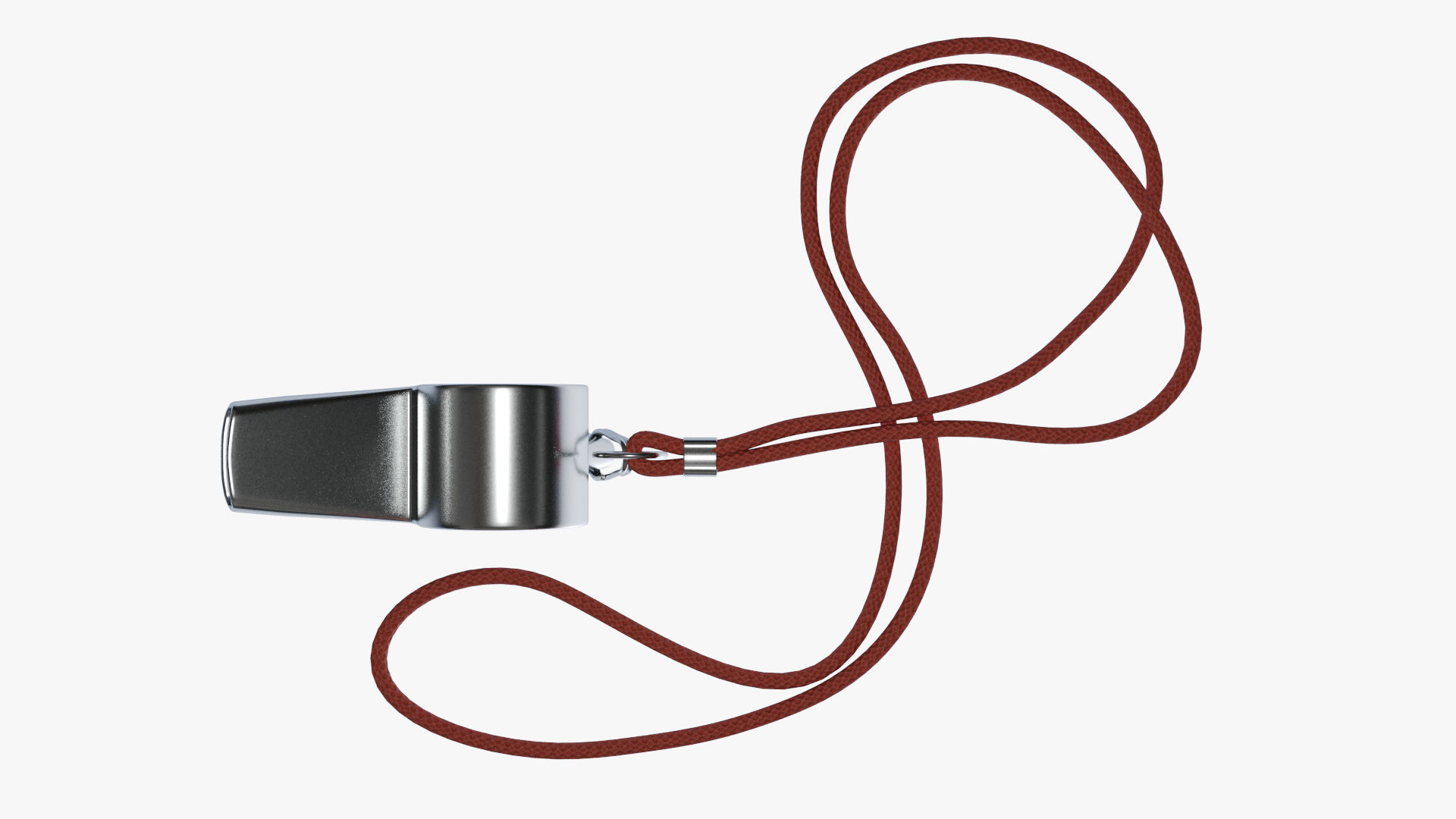 Whistle metal 3D model_5