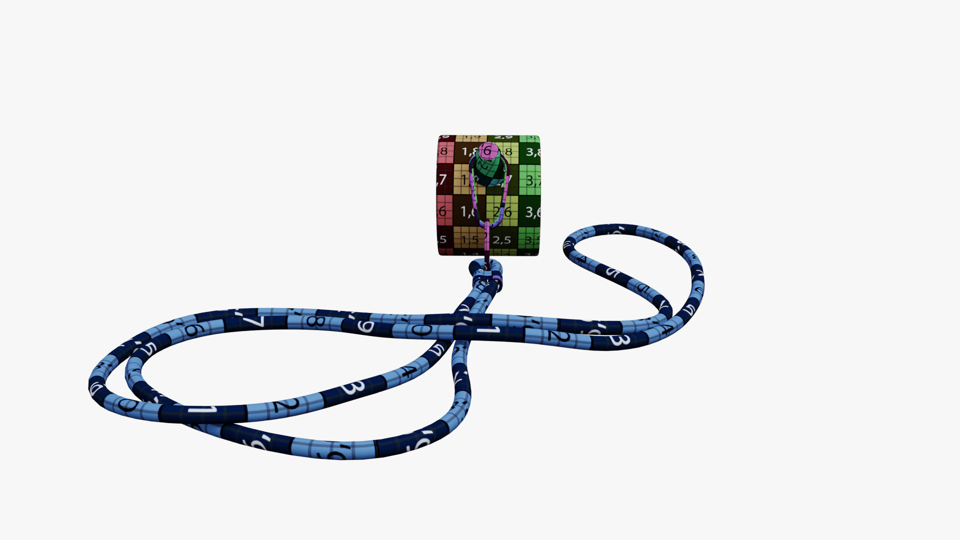 Whistle metal 3D model_13