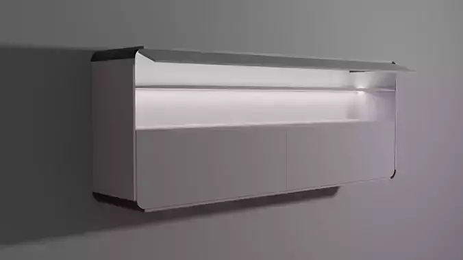 Modern wall cupboard