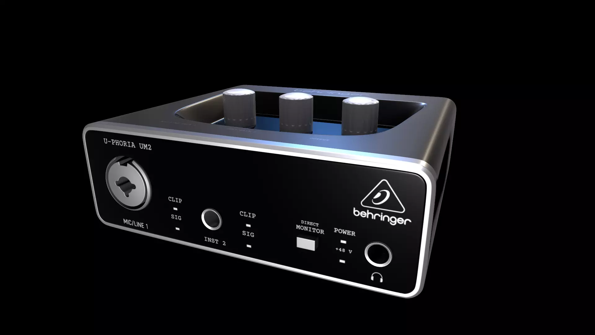 Audio Interface 3D model | CGTrader
