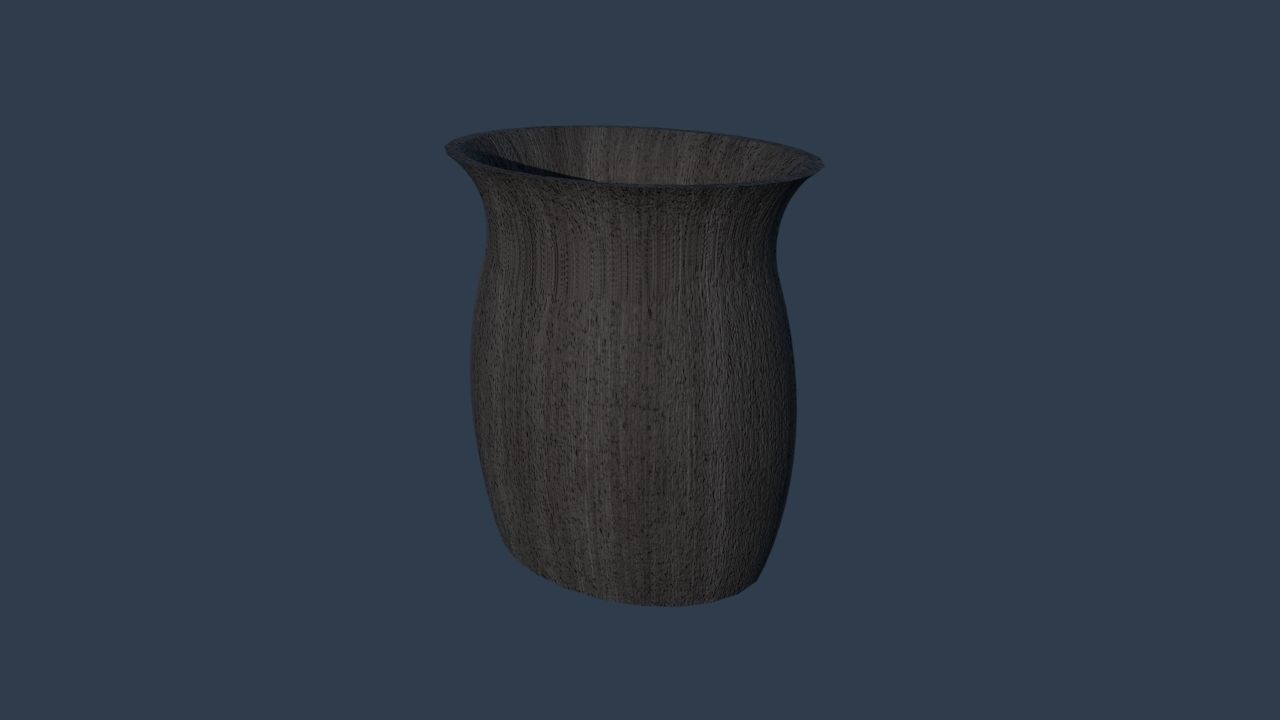 vase set bowling ball 3D model_6
