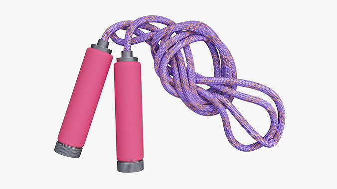 Rope skipping 3D model
