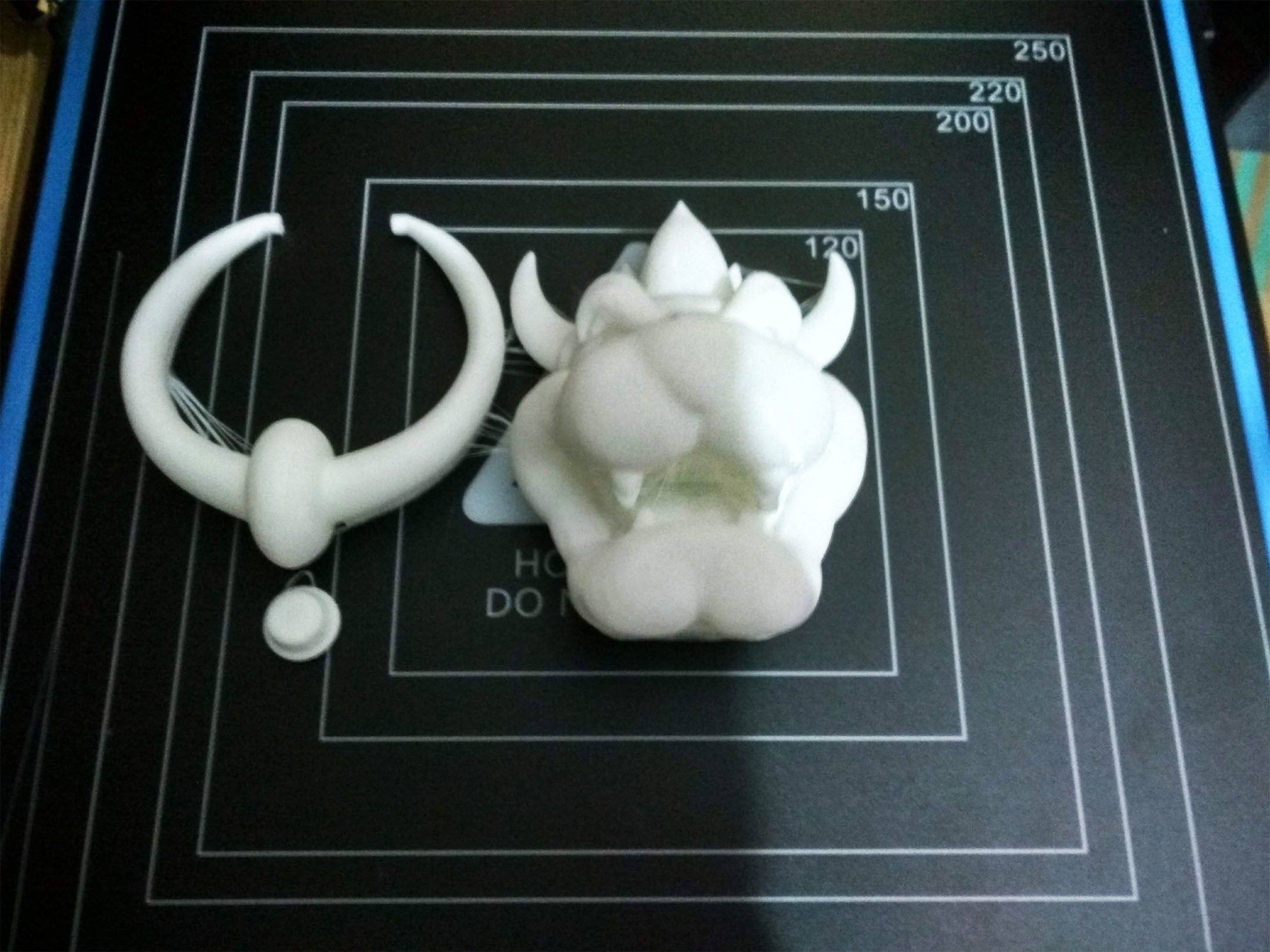 Bowserhead Doorknocker 3D print model_5