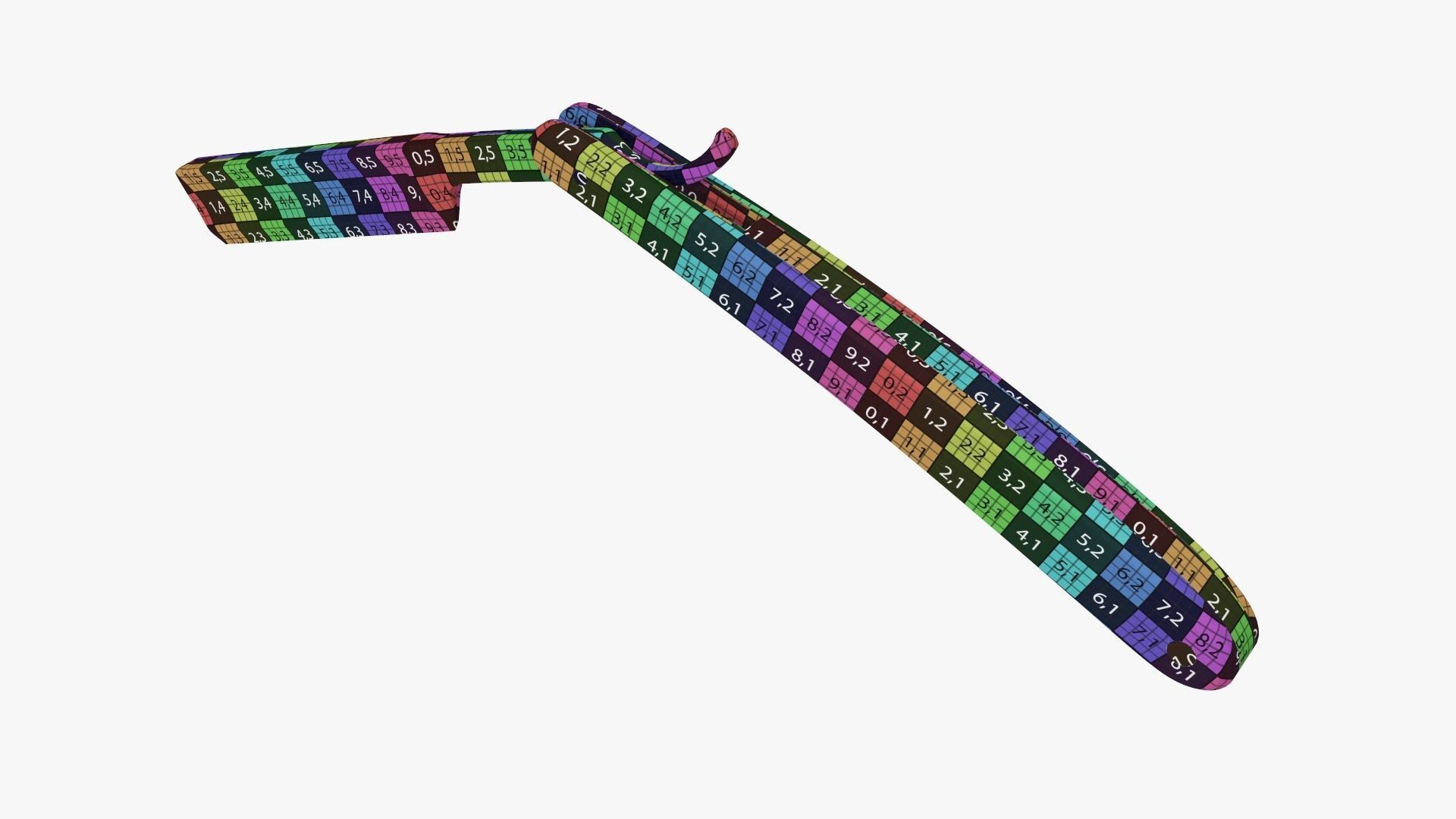 Straight vintage razor open 3D model_14