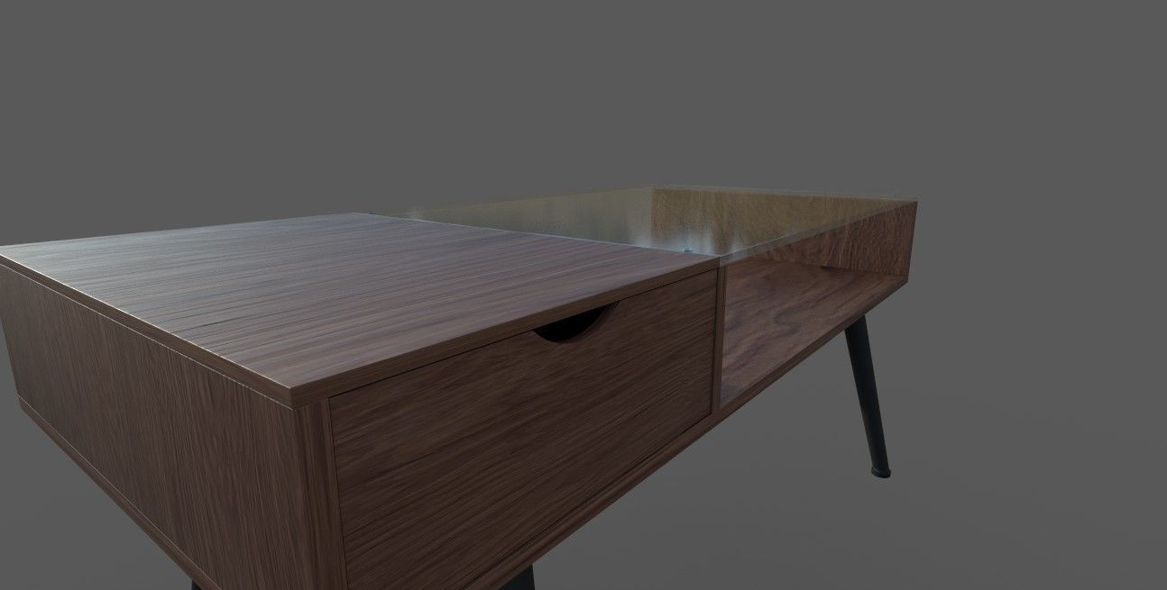 Coffee Table Free 3D model_2