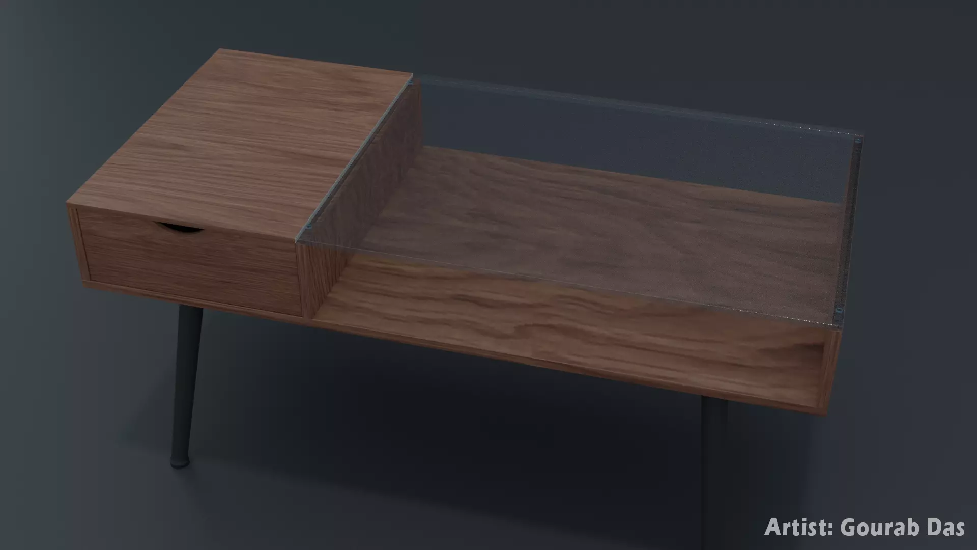 Coffee Table Free 3D model_0