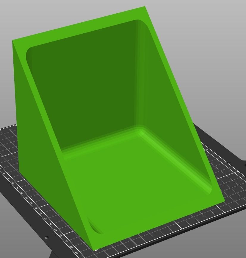 031ME Triangular End Photo Booth 3D print model_4