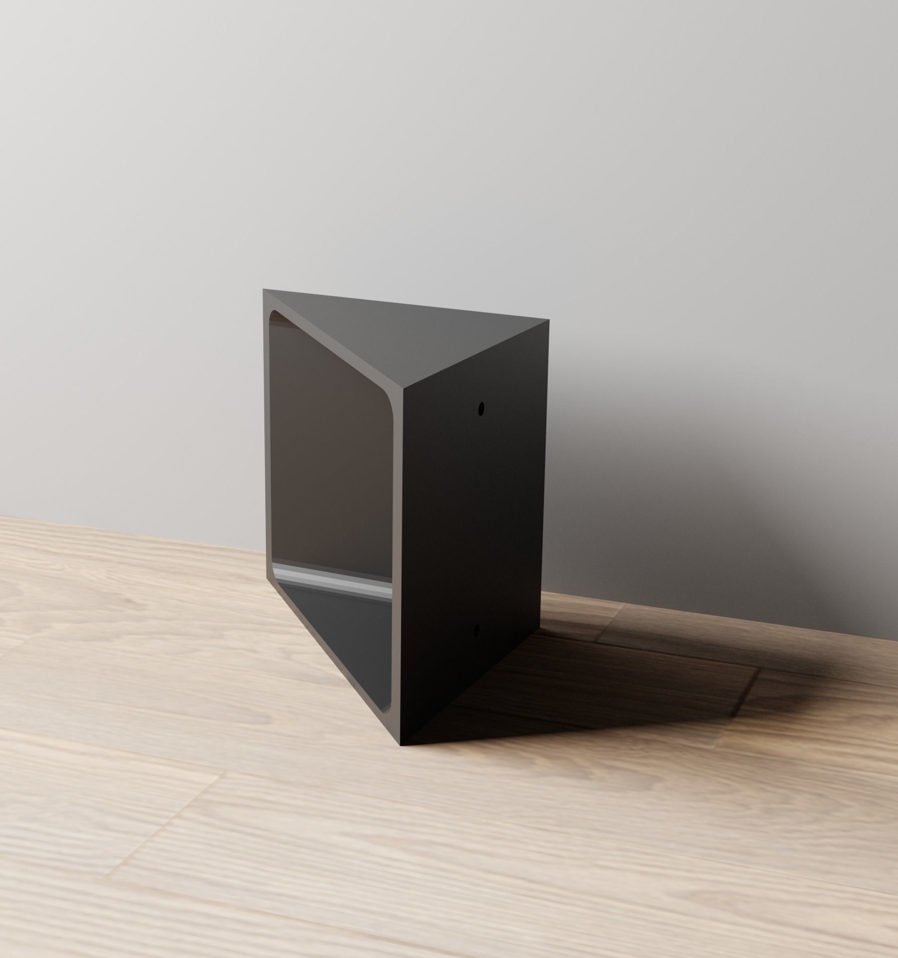 031ME Triangular End Photo Booth 3D print model_3