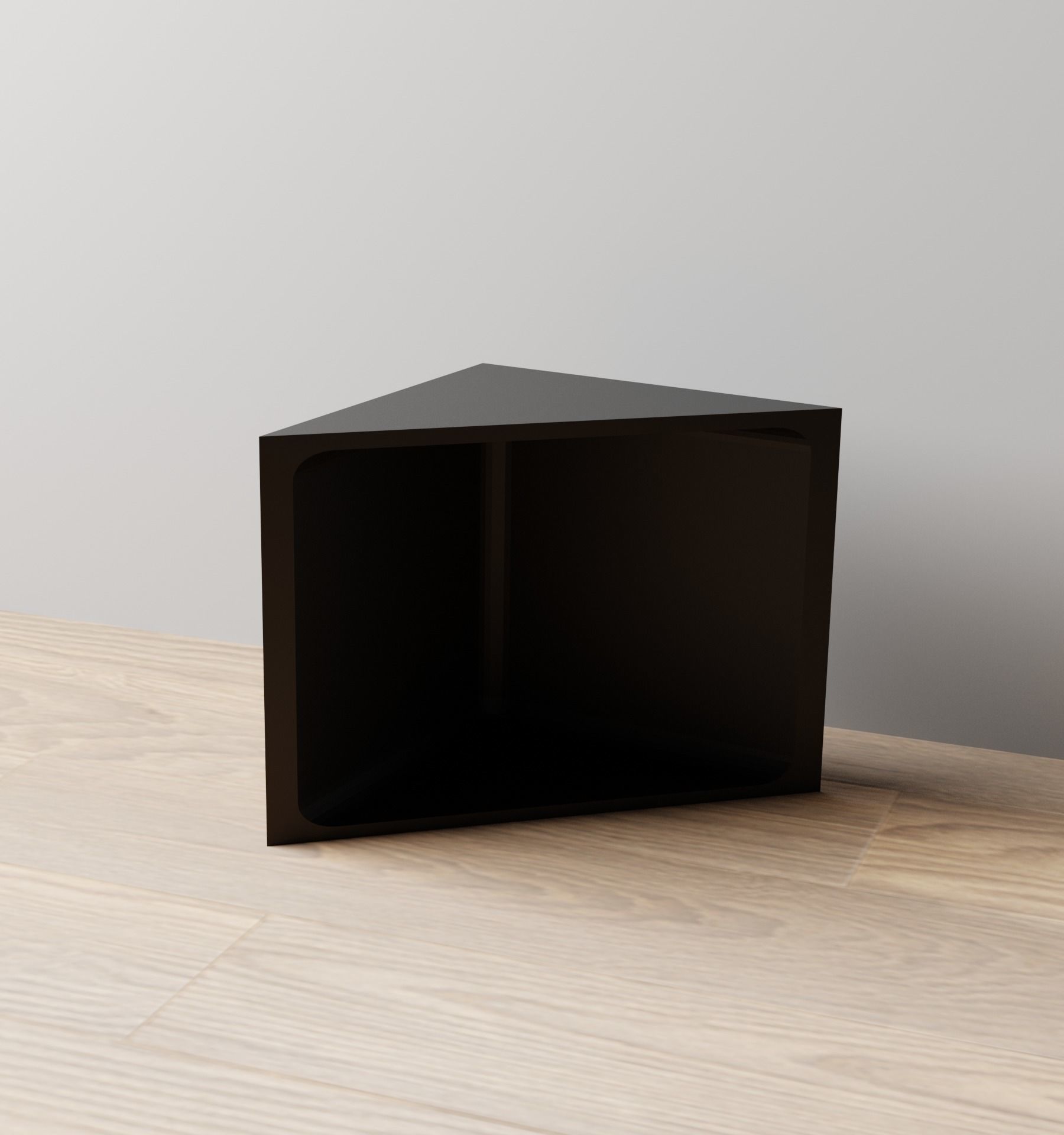 031ME Triangular End Photo Booth 3D print model_2