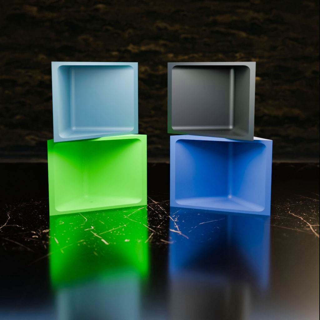 031ME Triangular End Photo Booth 3D print model_1