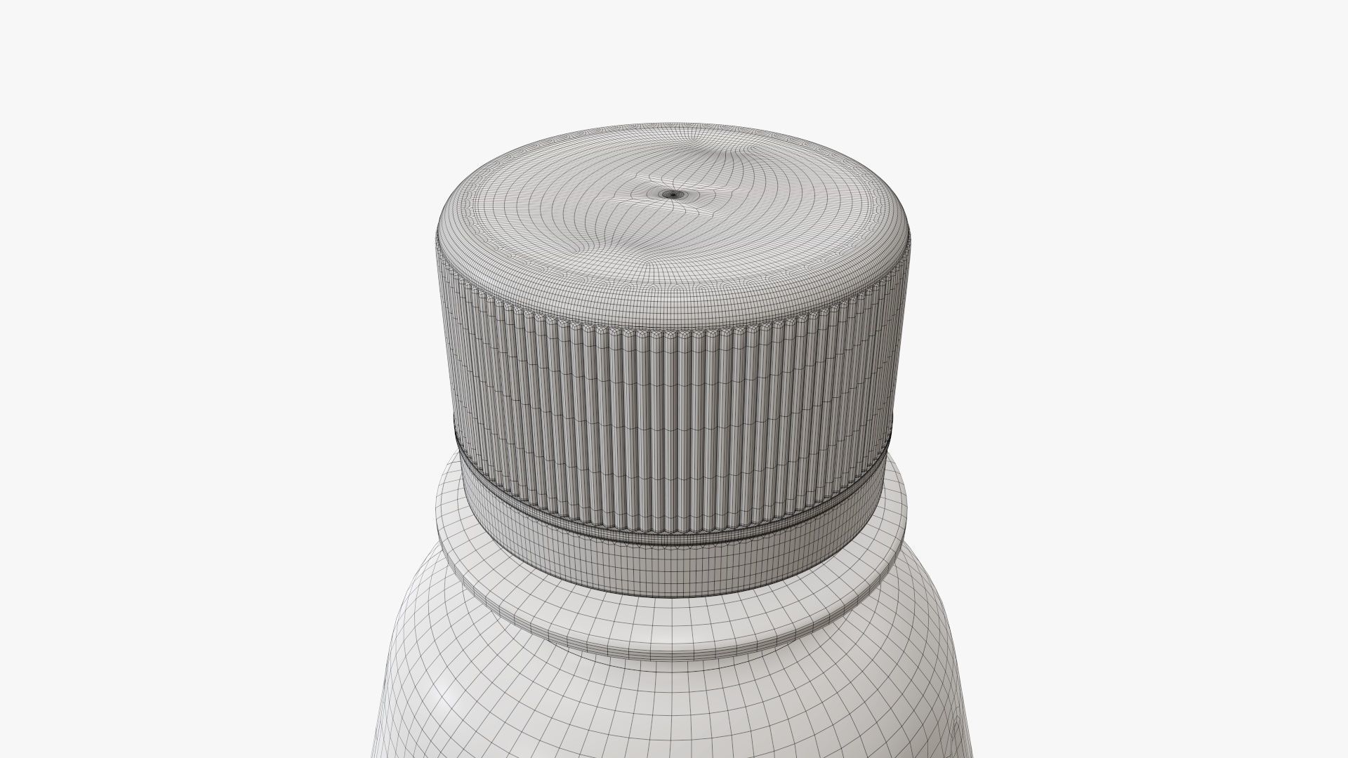  300 ml juice bottle 3D model_8