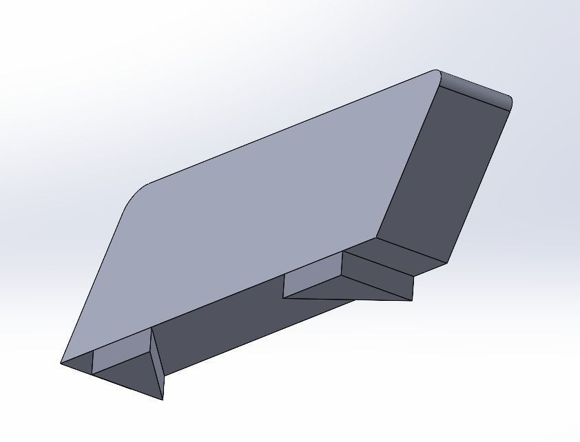 Vinyl record display Broken Bridge 3D print model_4