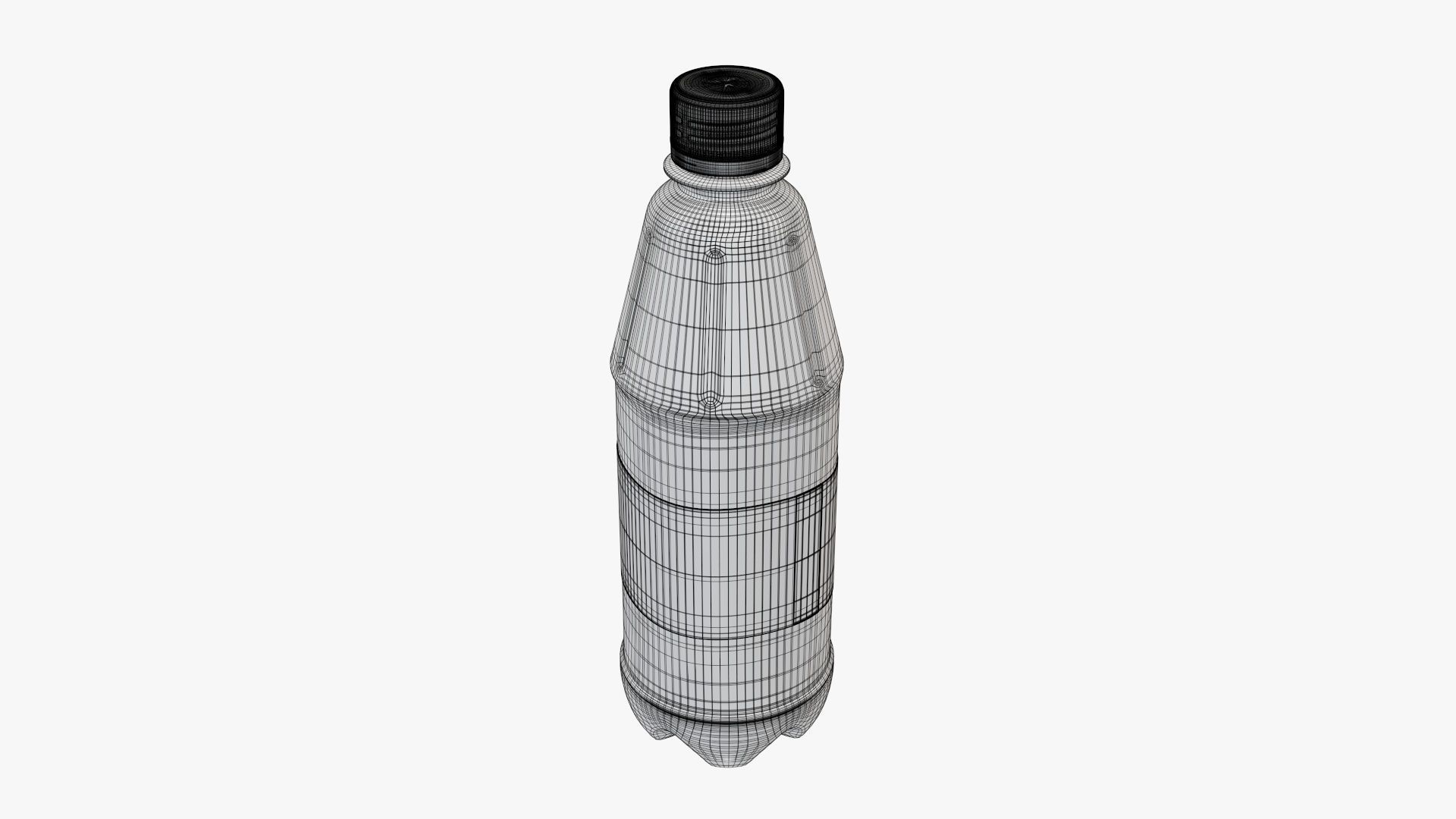 500 ml juice bottle 3D model_11