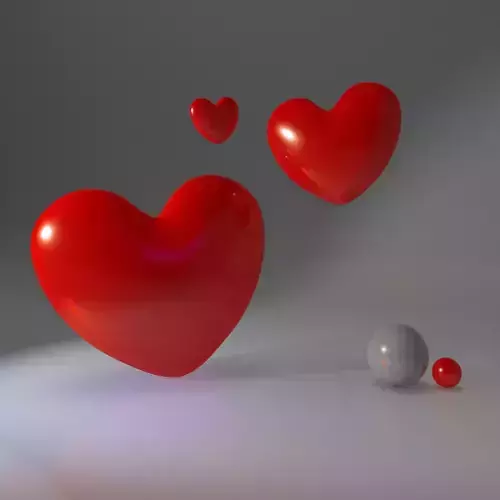 Heart Shape 3D Model