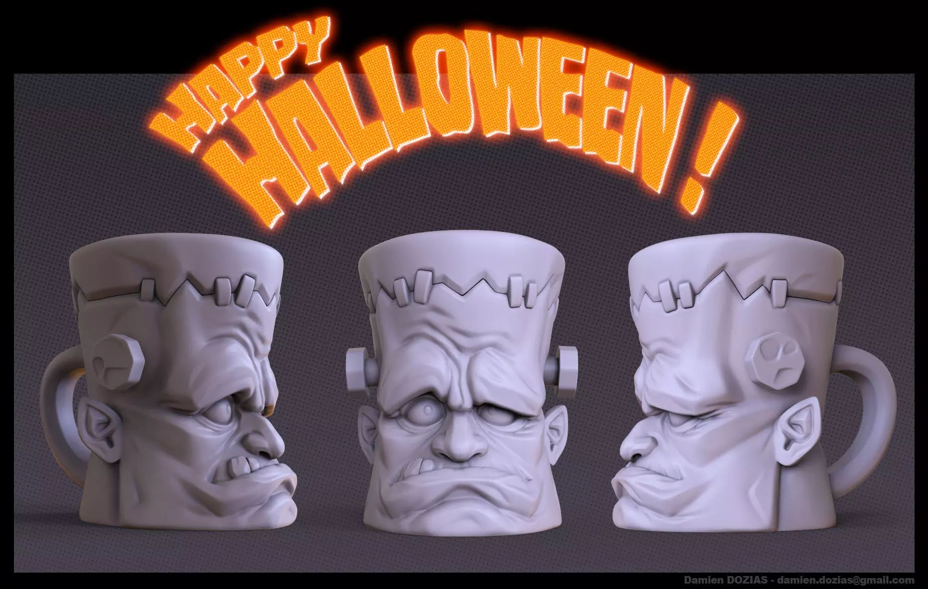 FrankenMug Free 3D print model