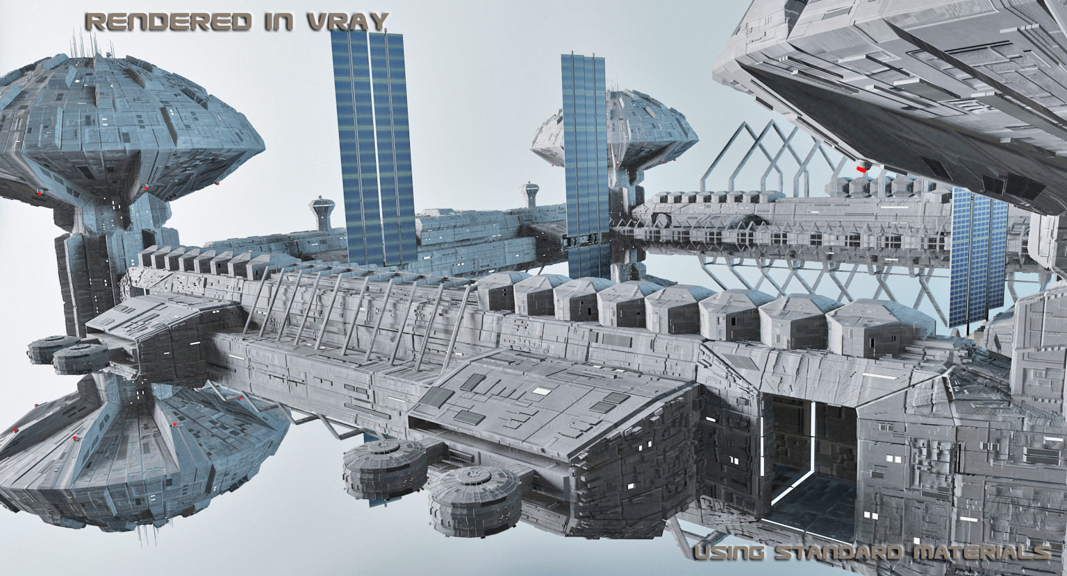 CDF Horizon Station Earth Orbital 5 3D model_27