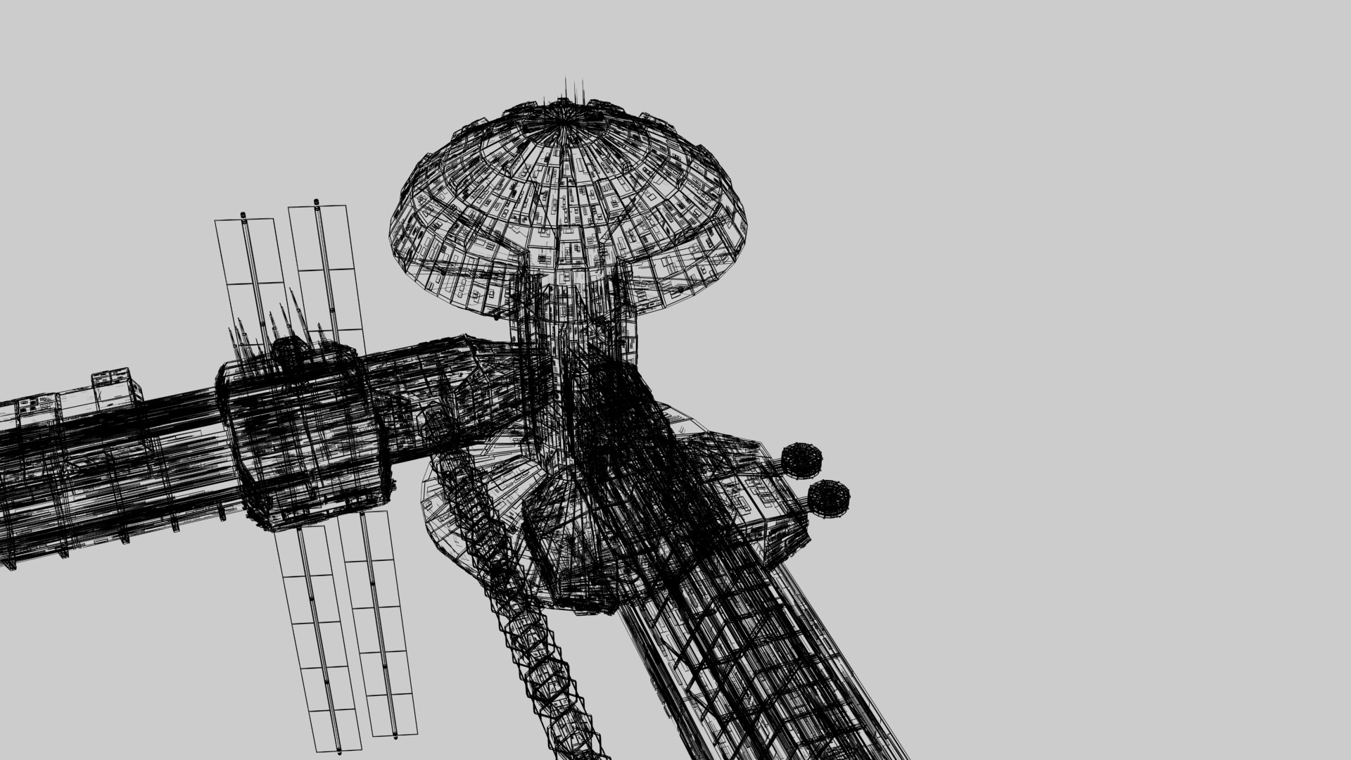 CDF Horizon Station Earth Orbital 5 3D model_18