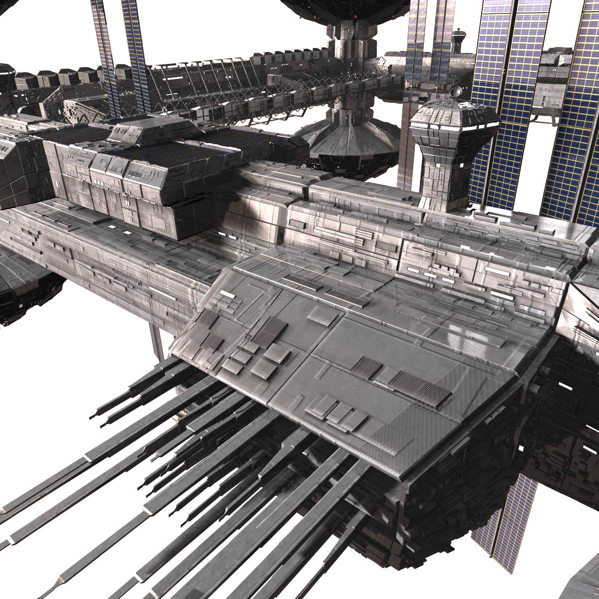 CDF Horizon Station Earth Orbital 5 3D model_29