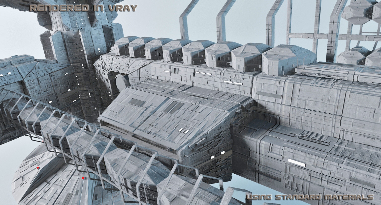 CDF Horizon Station Earth Orbital 5 3D model_13