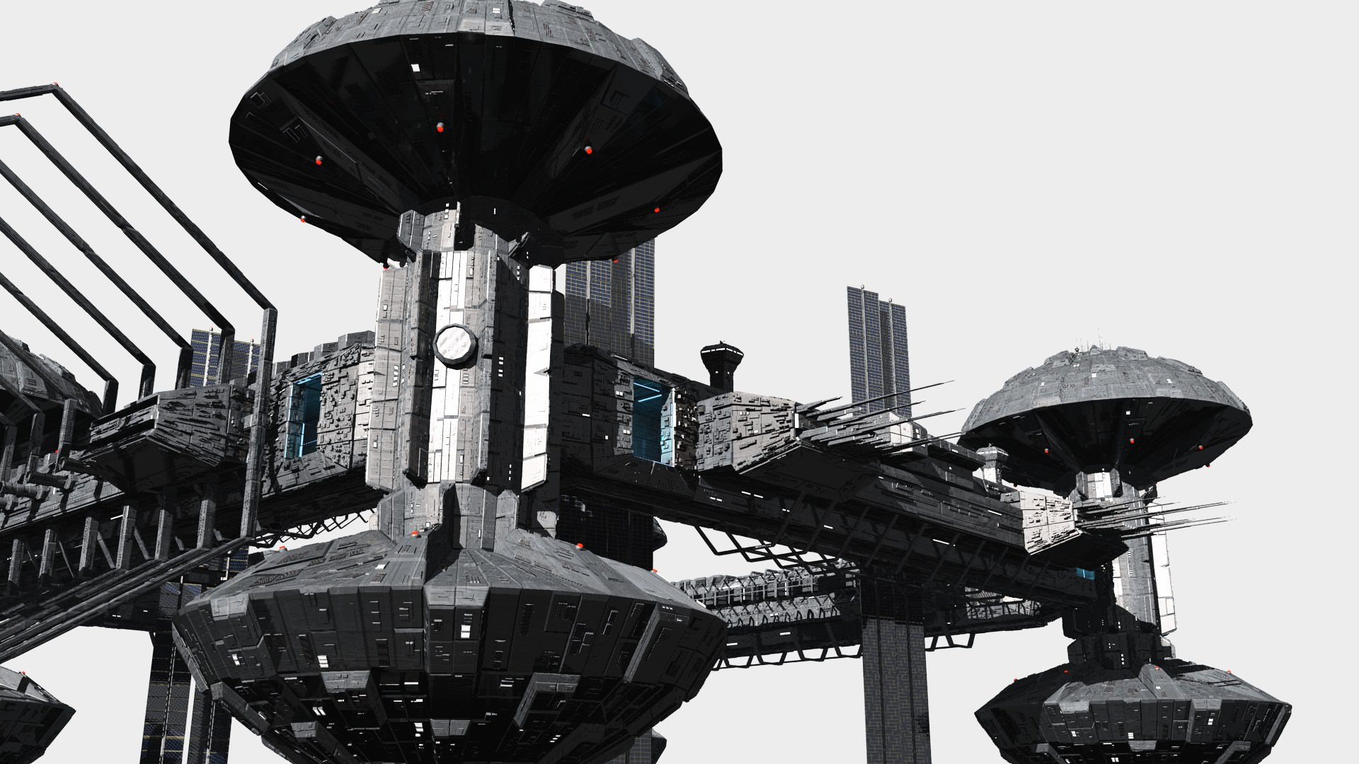 CDF Horizon Station Earth Orbital 5 3D model_24