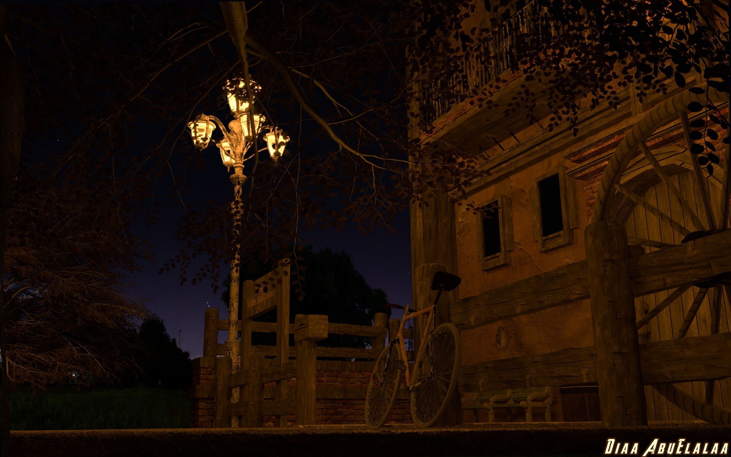 Ambiguity of a Man at Home Lonely 3D model_1