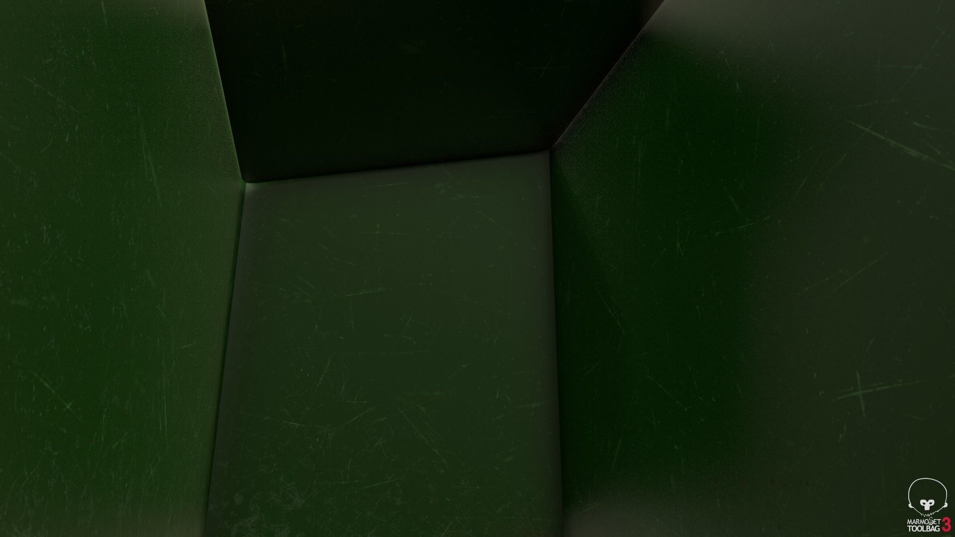 Dumpster lowpoly trash can Low-poly 3D model_16