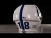 Football Helmet NFL pro Colts PBR 3D model_1