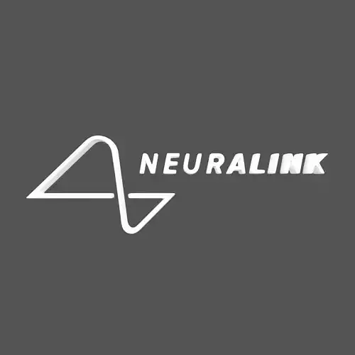Neuralink Logo v2 003 Free low-poly 3D model