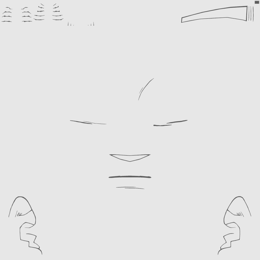 Goku 3D Model And Rig 3D model_42