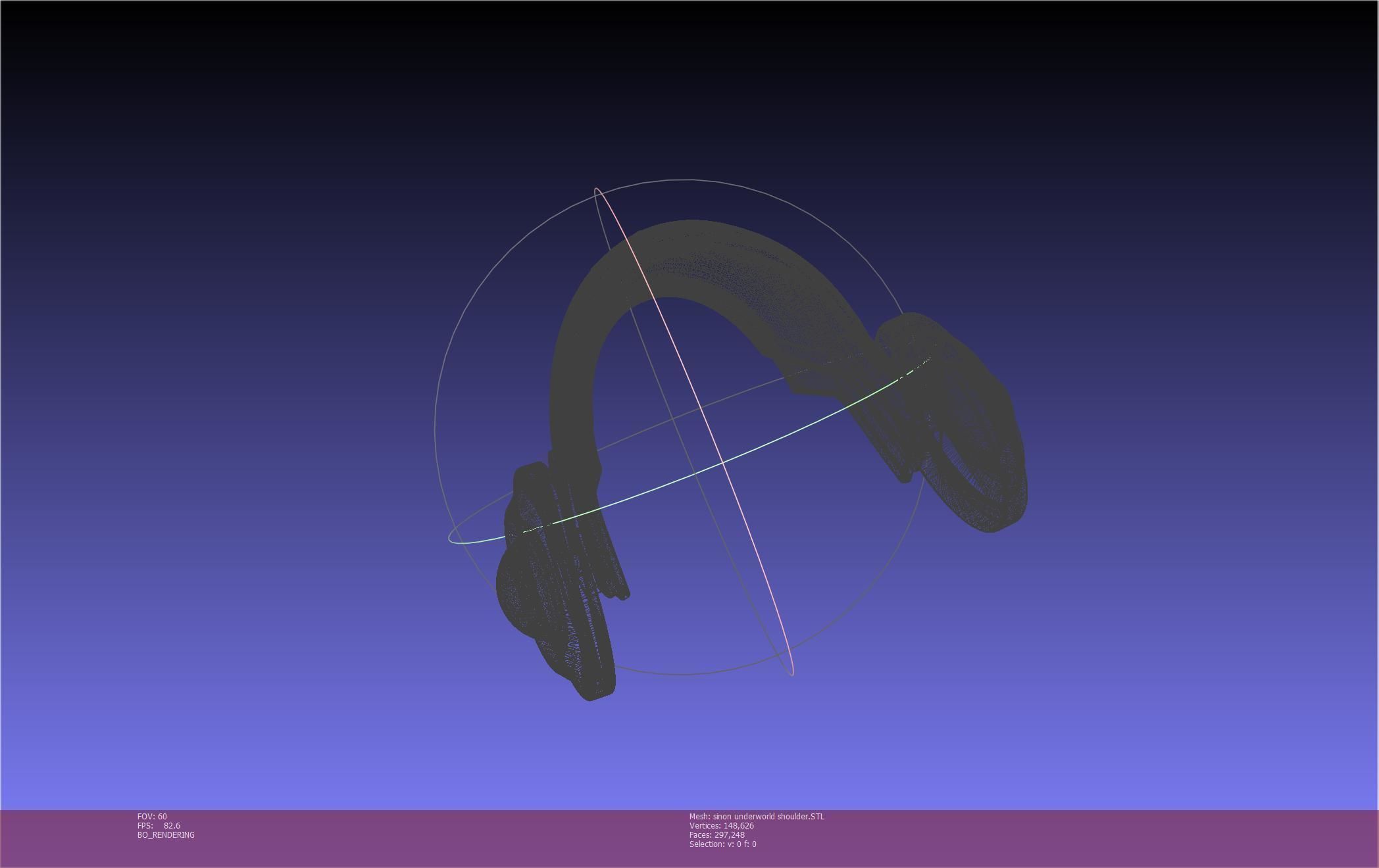 Sword Art Online Sinon Underworld Shoulder Armor 3D print model_81