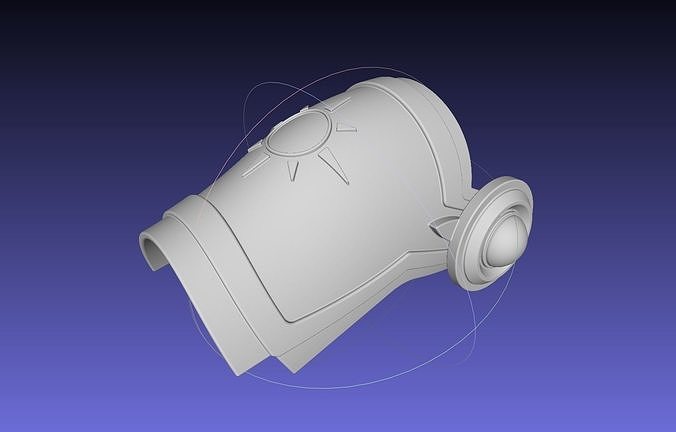 Sword Art Online Sinon Underworld Shoulder Armor 3D print model