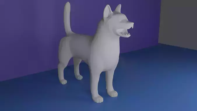 Akita model dog