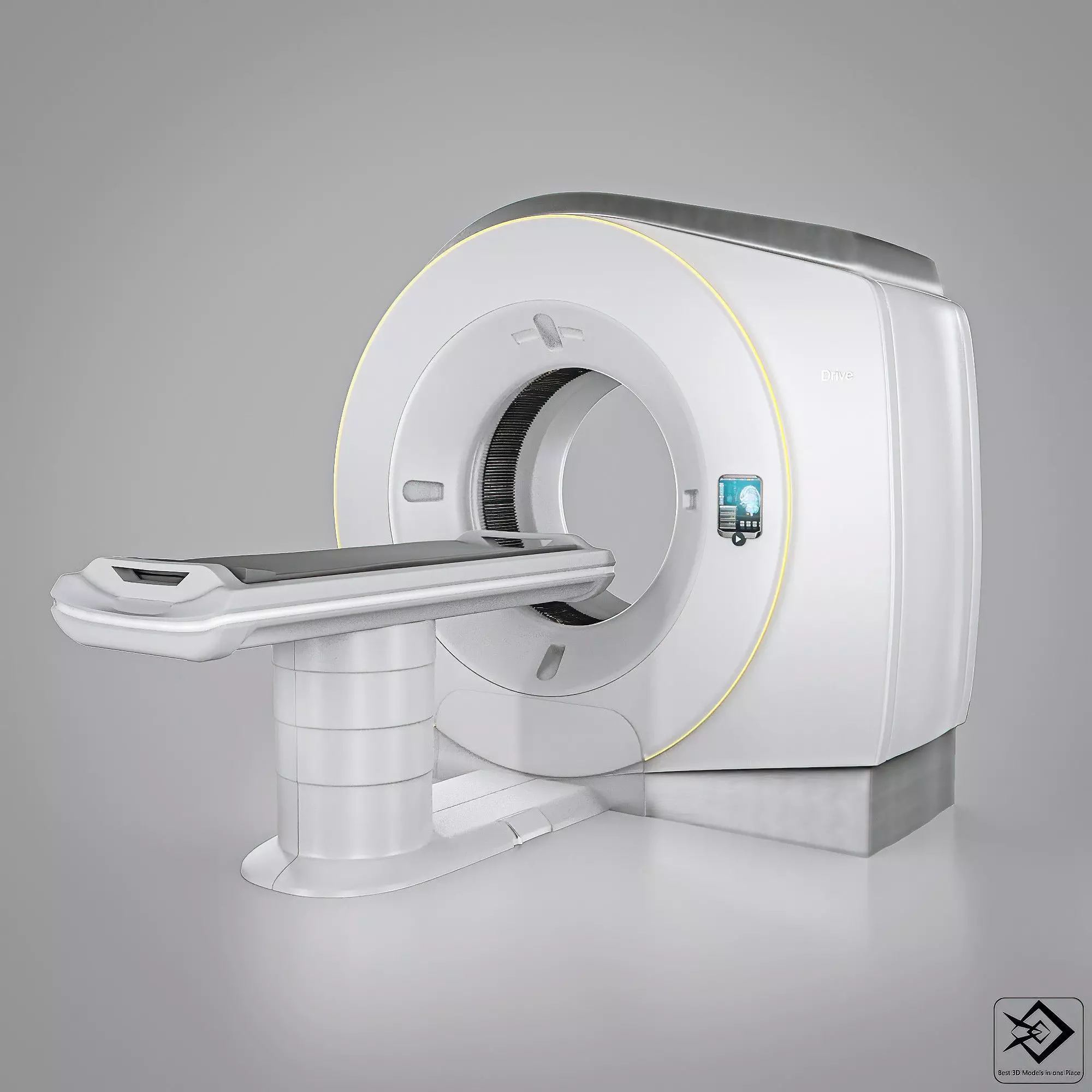 CT Scanner 3D model_0
