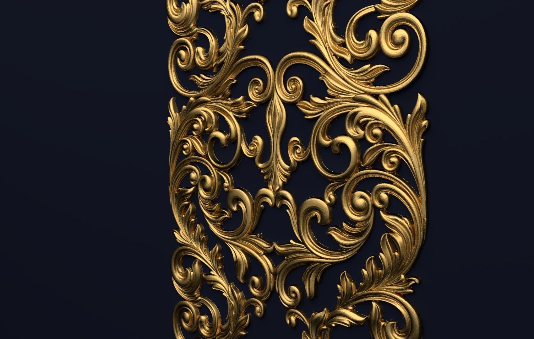 Classic decor ornament v-3D model15 3D model_5