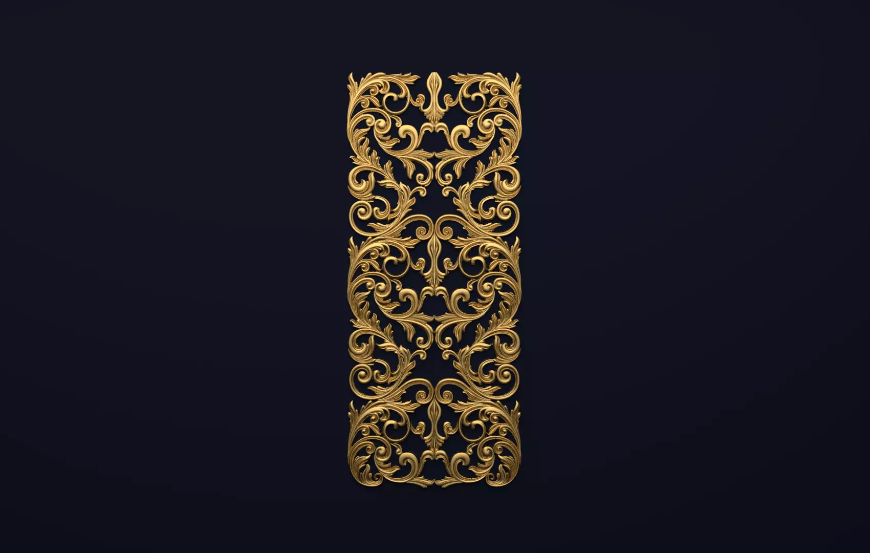 Classic decor ornament v-3D model15 3D model_0