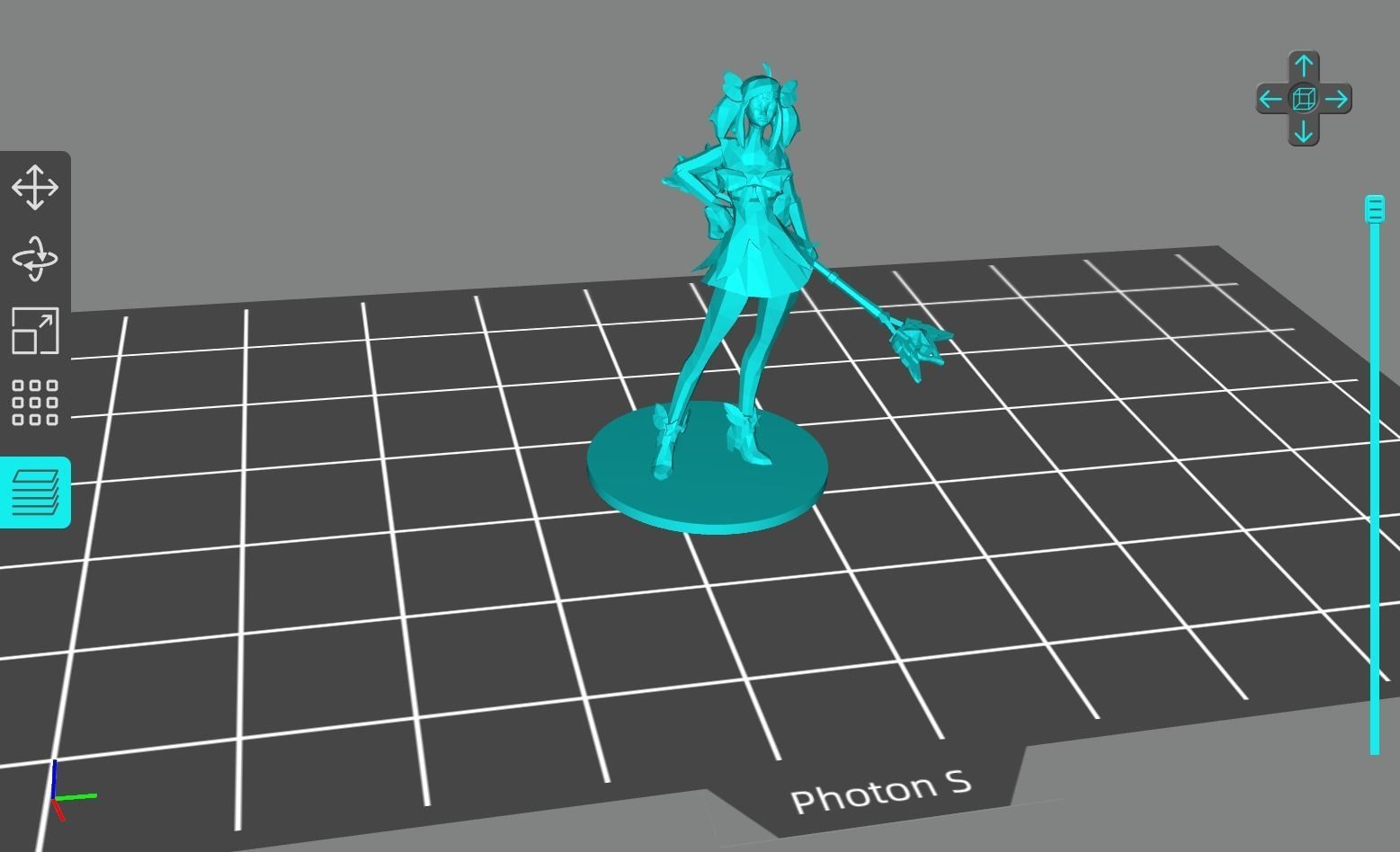 Star Guardian Lux Fanart  3D print model_7