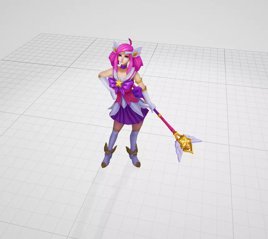 Star Guardian Lux Fanart  3D print model_0