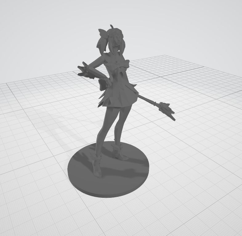 Star Guardian Lux Fanart  3D print model_6