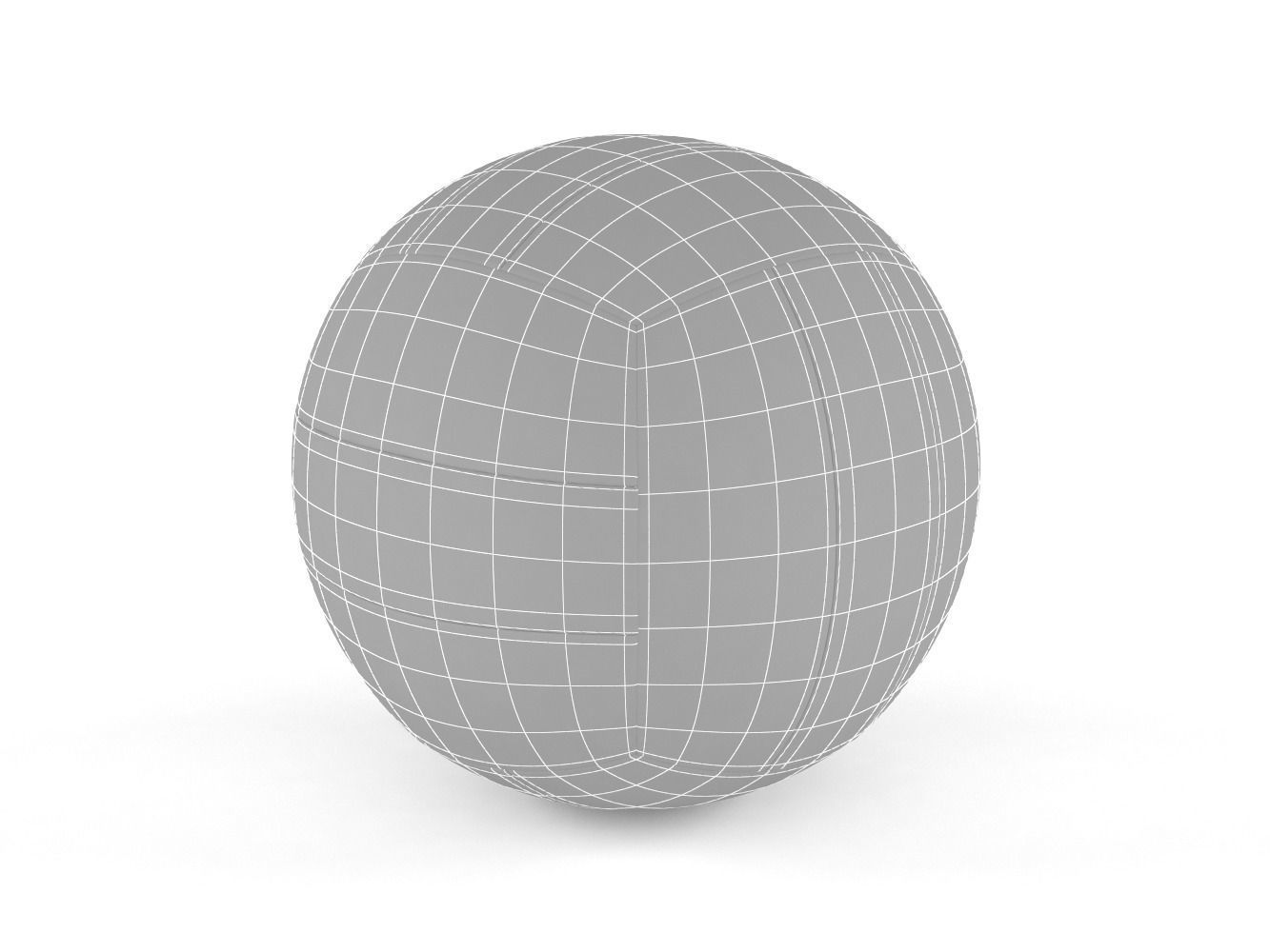 Volleyball Ball 3D model_6