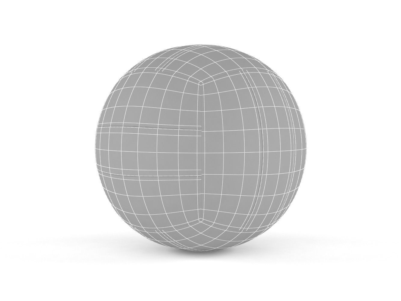Volleyball Ball 3D model_5