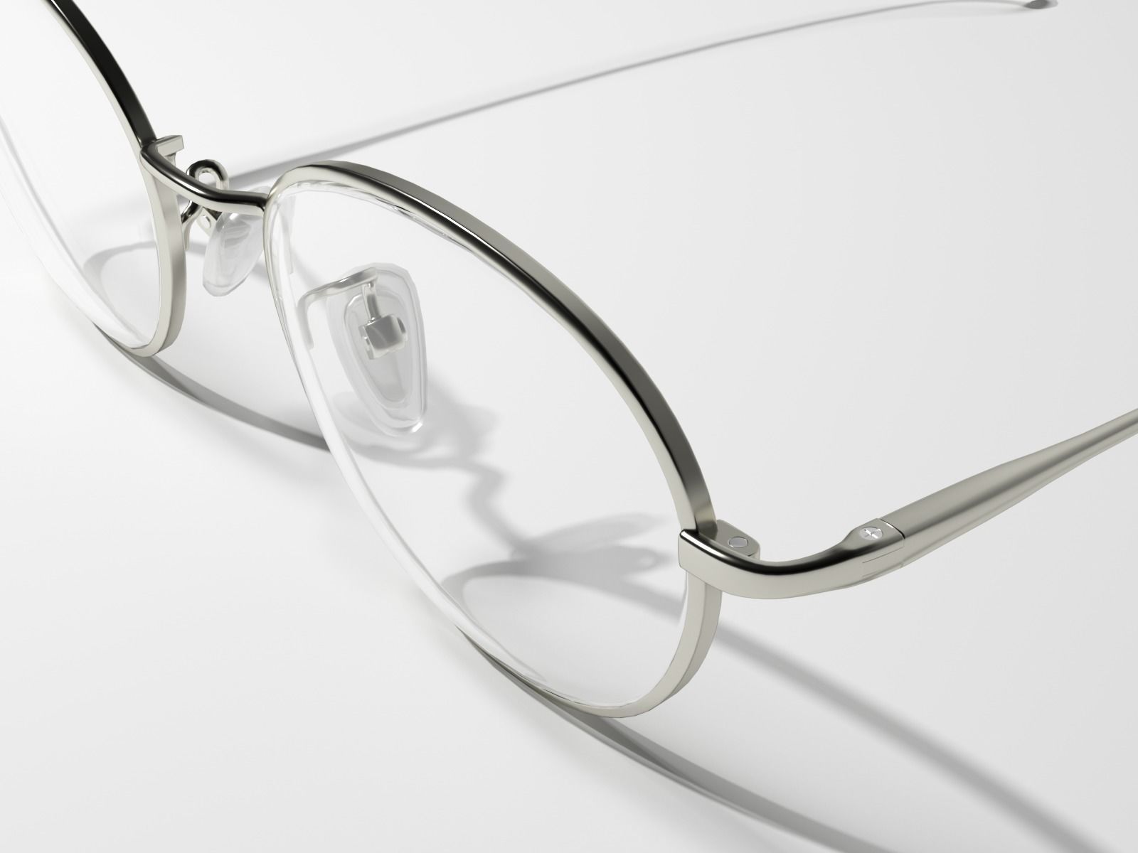 Glasses 3D eyeglasses 3D model_1