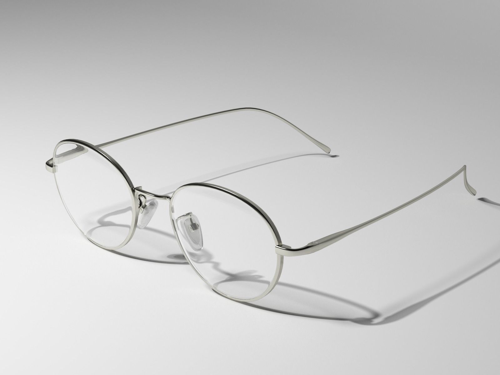Glasses 3D eyeglasses 3D model_4