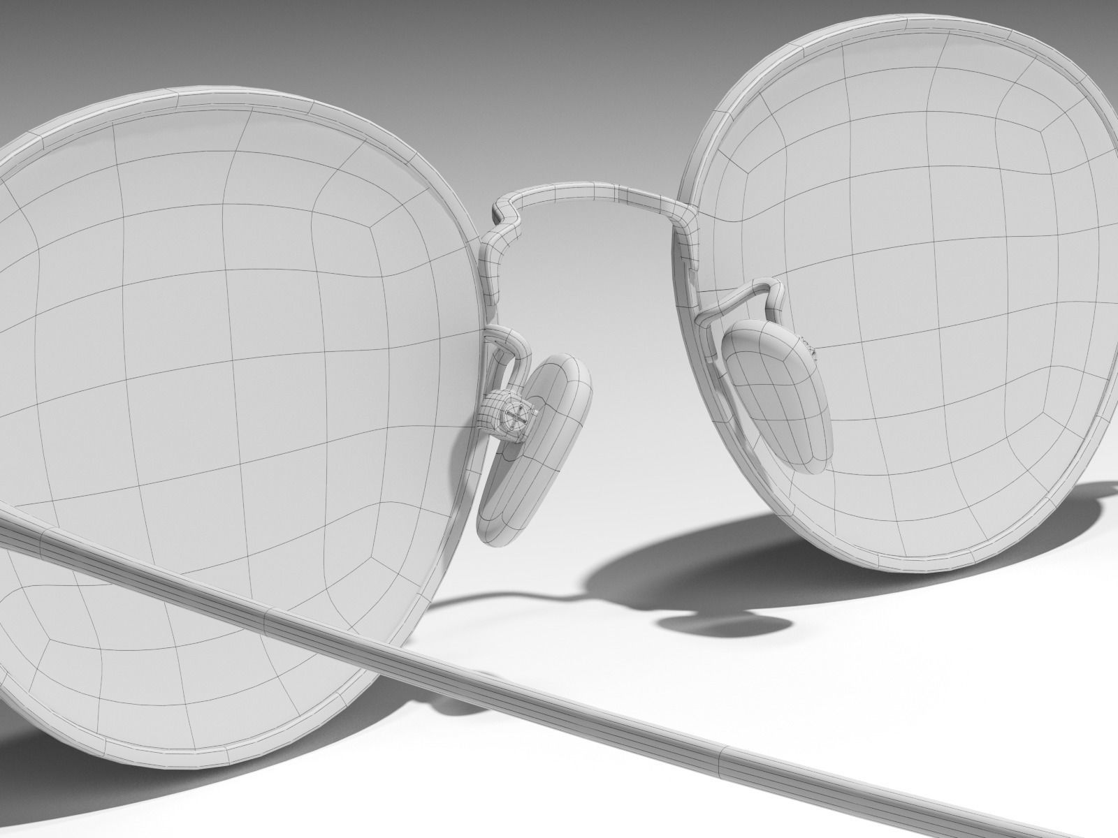 Glasses 3D eyeglasses 3D model_6