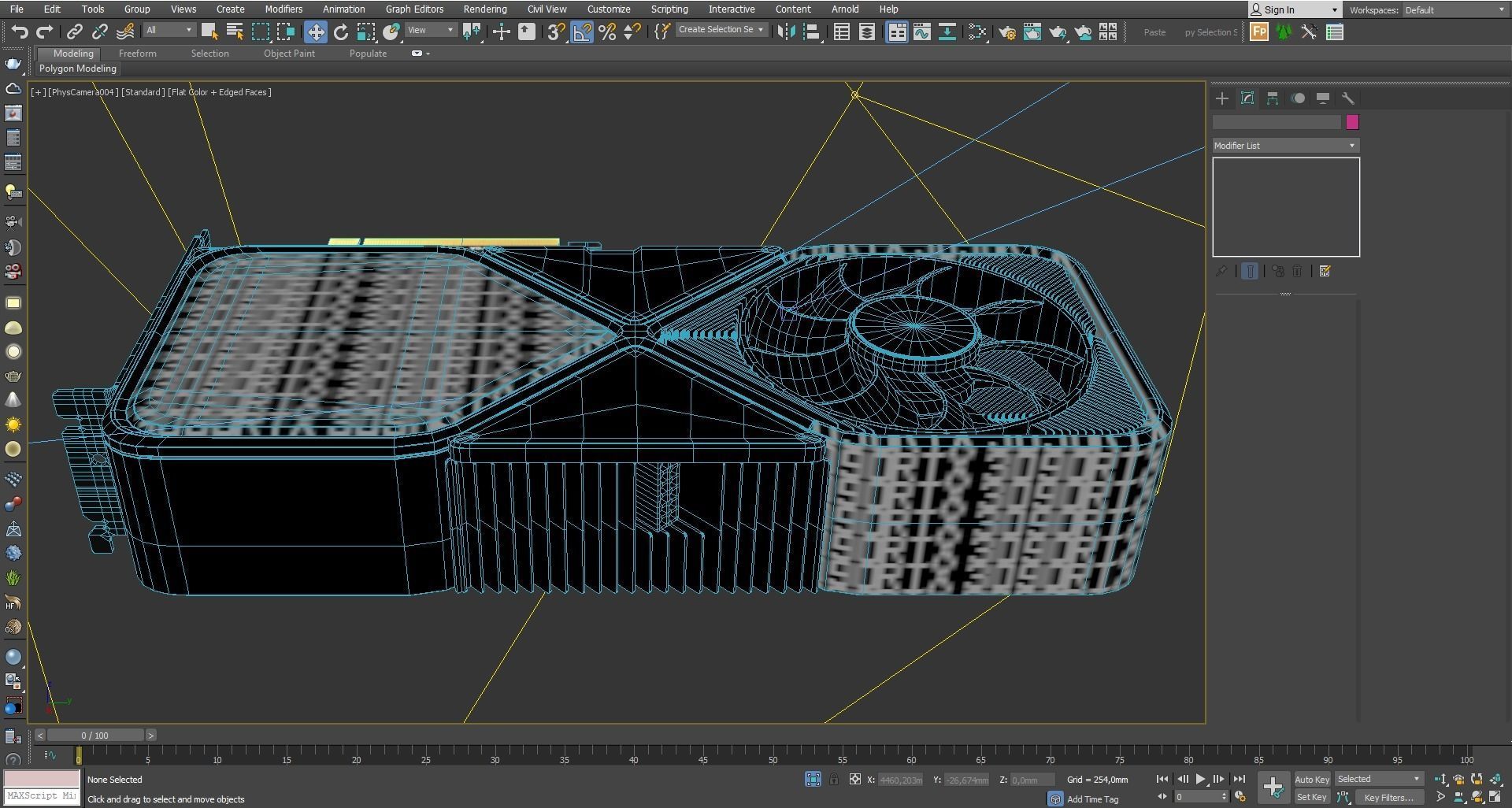 NVIDIA GEFORCE RTX 3090 Low-poly 3D model_4