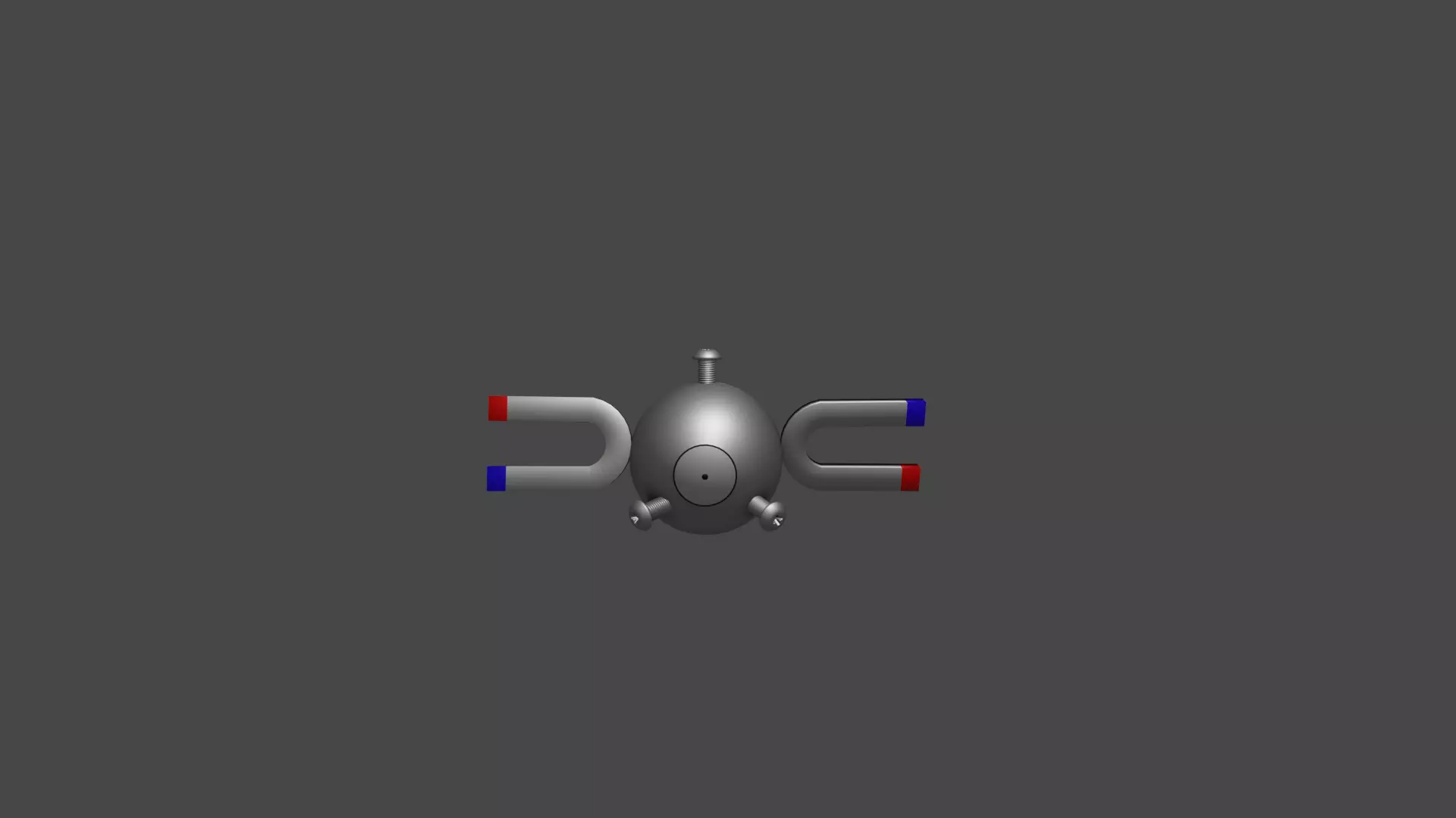 Magnemite spacecraft Free 3D print model_0