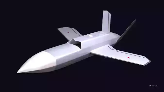Grom UCAV 3D model